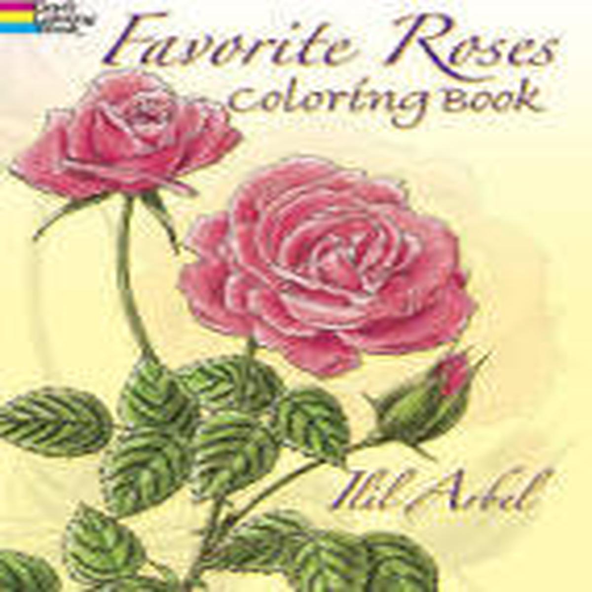 Favorite Roses Coloring Book