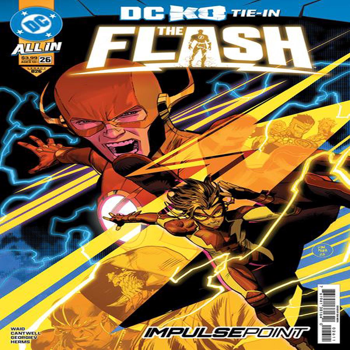 FLASH 26 CVR A DAN MORA (DC KO) 2025