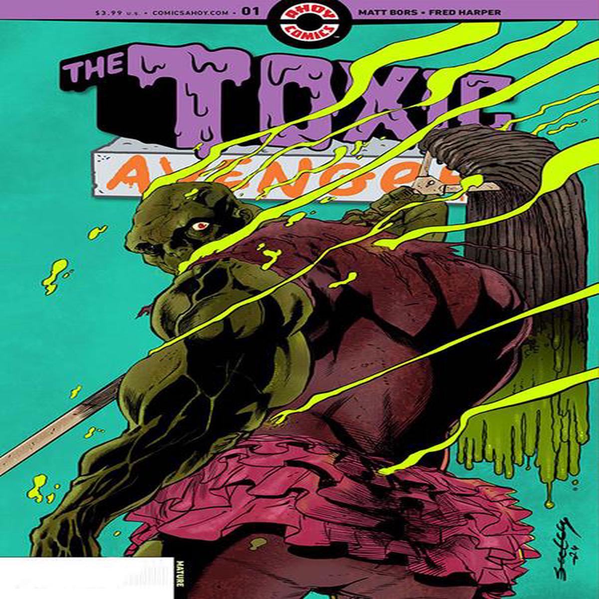 TOXIC AVENGER #1 (OF 5) SEELEY 1:5 VARIANT 2024