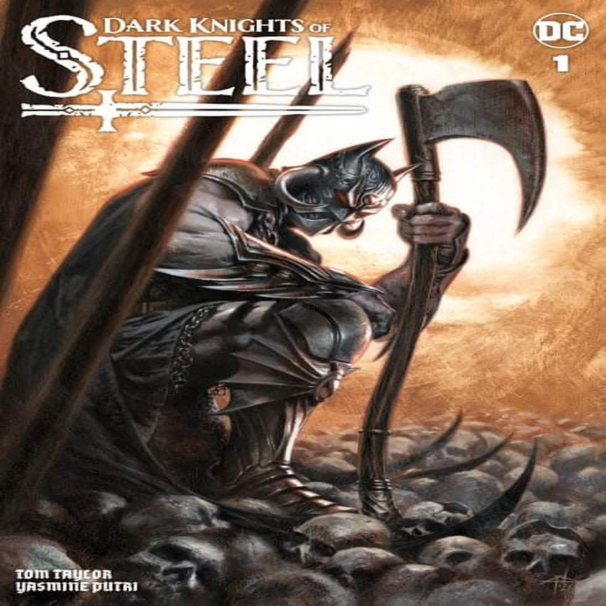 DARK KNIGHTS OF STEEL #1 DELLOTTO Trade Dress Variant LTD 3000