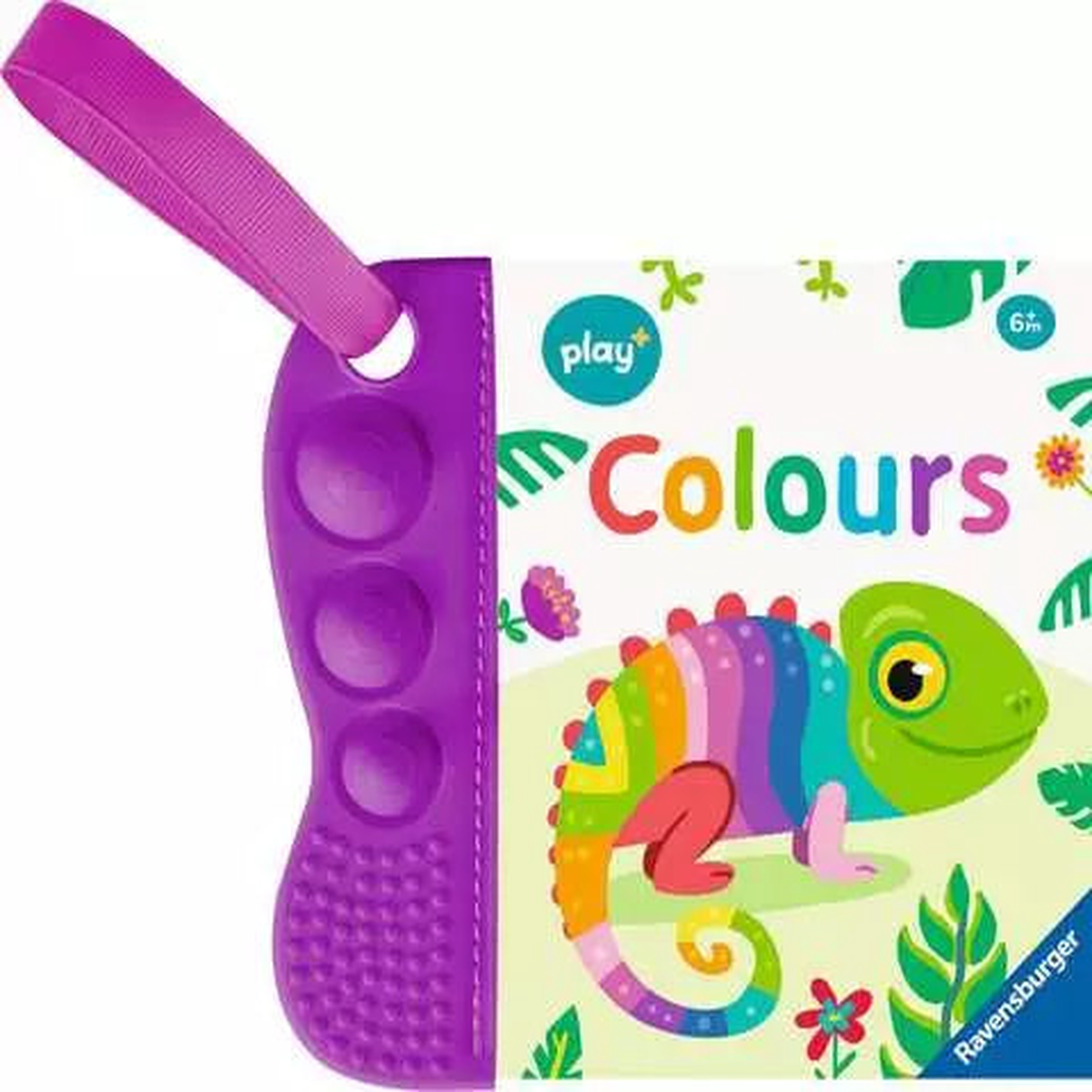 Play+ Flip & Pop Colors Silicone Book