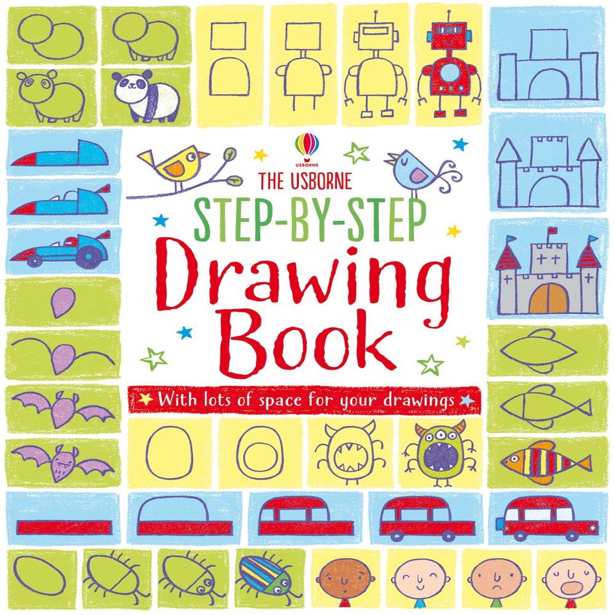 Step-by-step Drawing Book – Paperback – Usborne Books