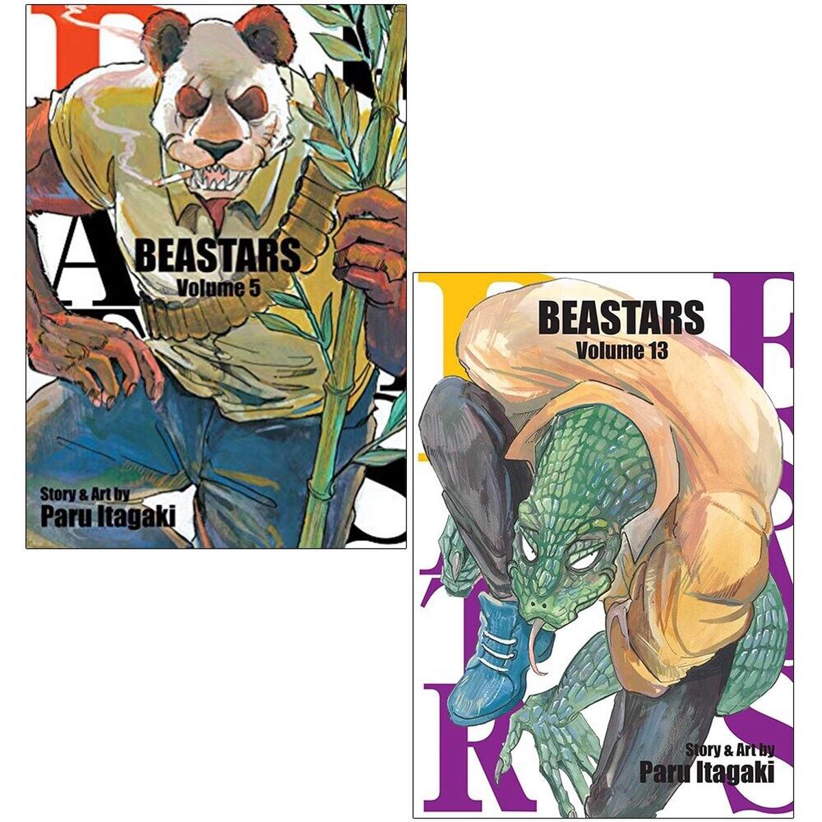 BEASTARS Series Volume [5 & 13] Collection 2 Books Set By Paru Itagaki