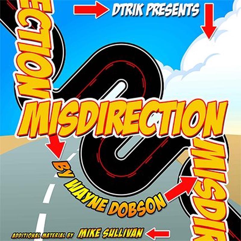 Misdirection (Book and Online Instructions)  by Wayne Dobson – Book