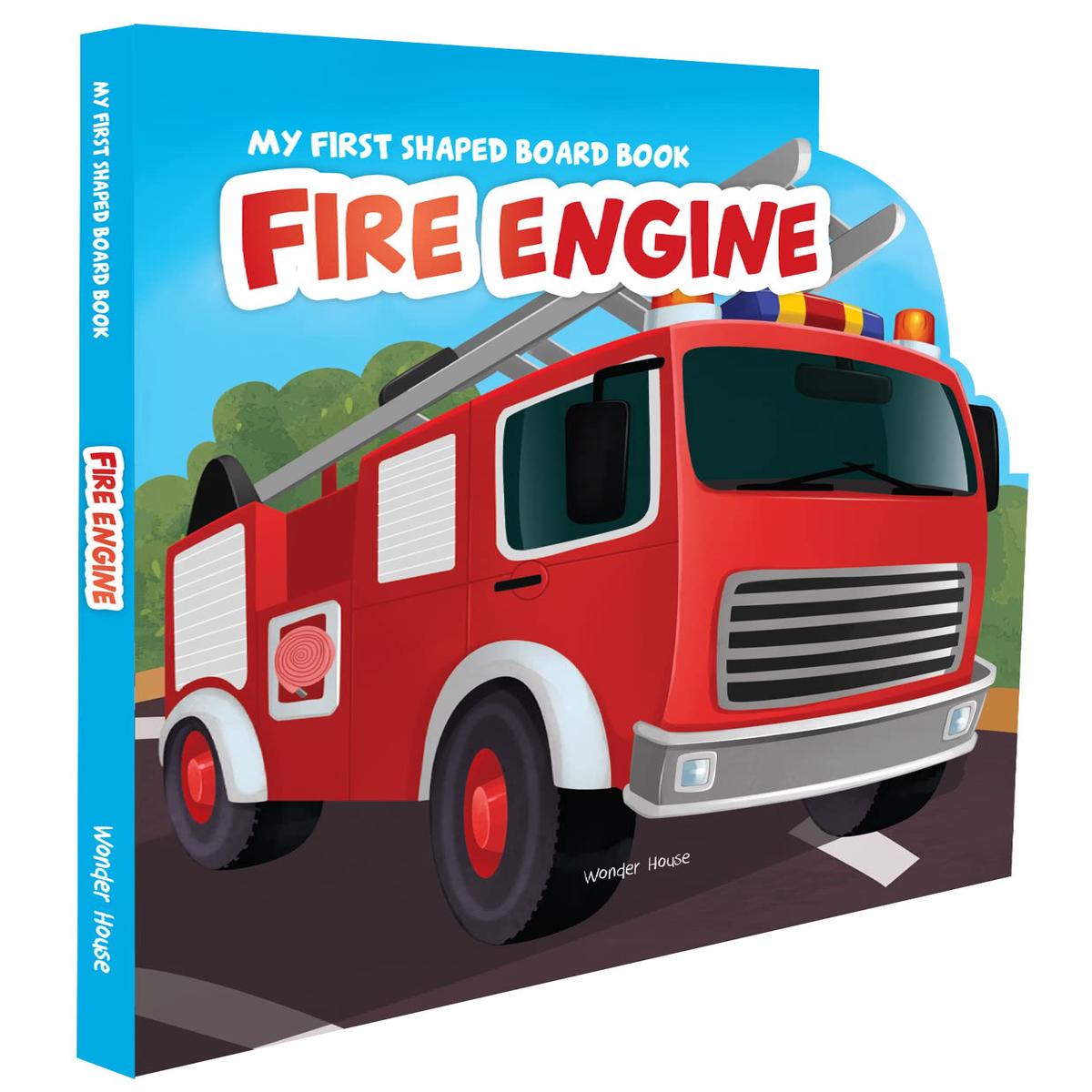 My First Shaped Board Book – Fire Engine