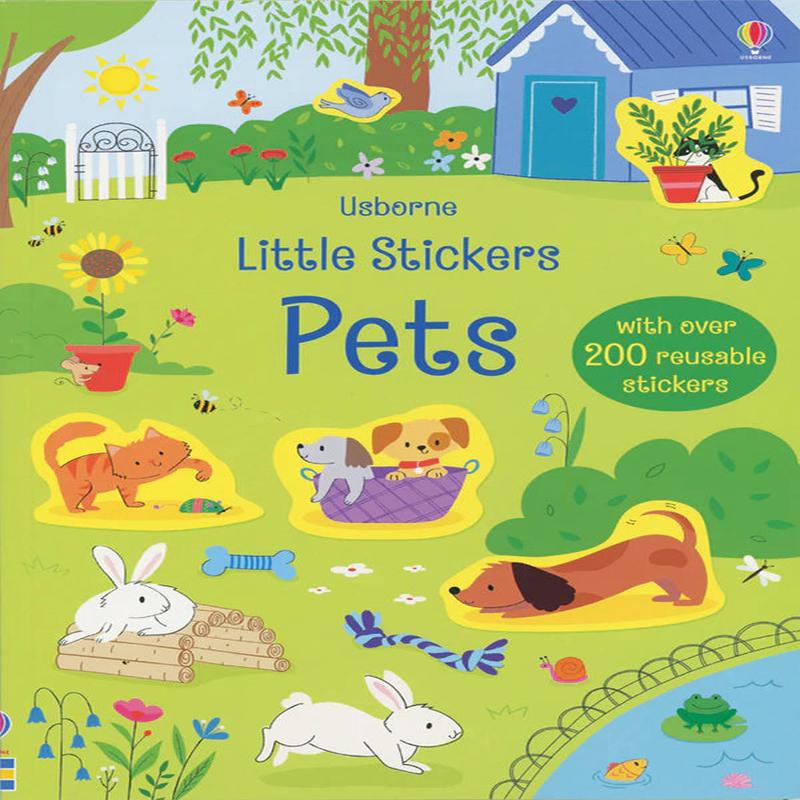 Little Stickers Pets Book
