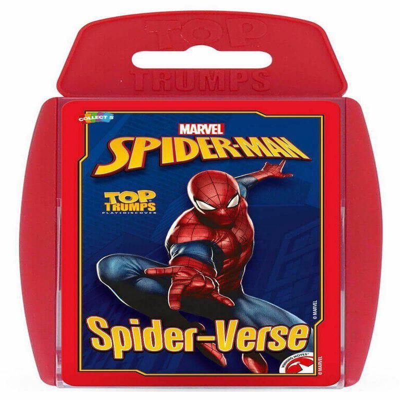 Top Trumps Educational Playing Cards - 10 Games To Choose From - Spiderman