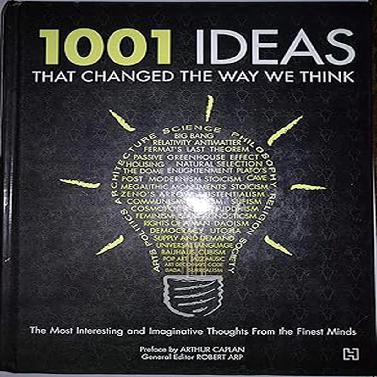1001 ideas that changed the way we think [hardcover][rare books]