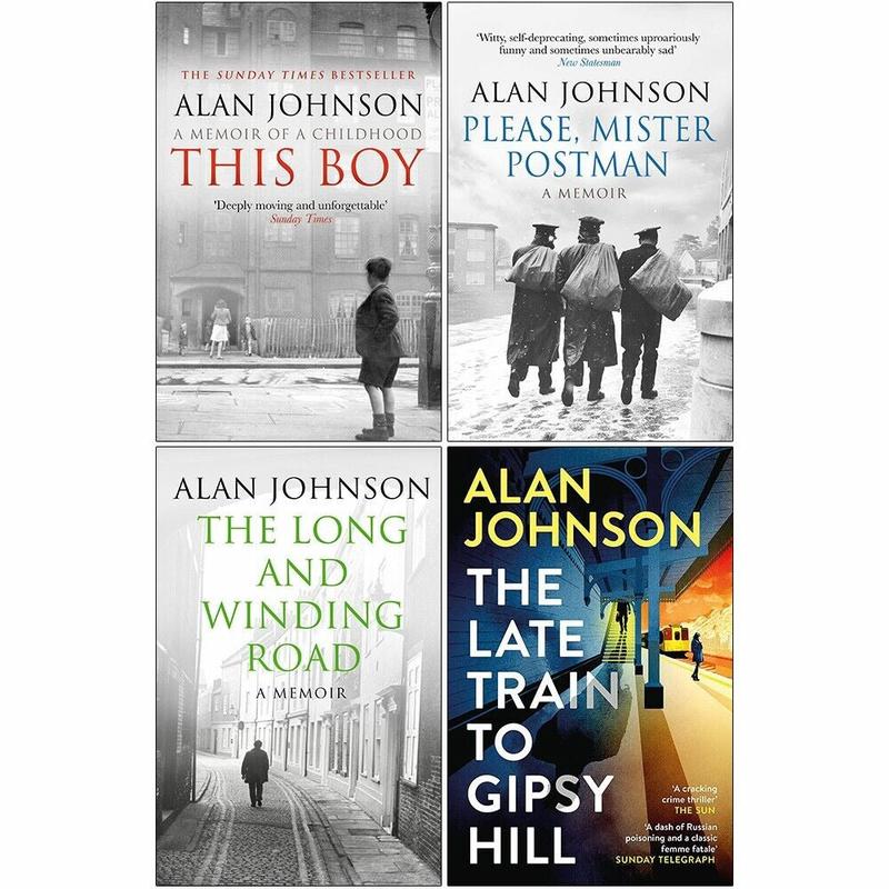 Alan Johnson Collection 4 Books Set (This Boy, Please Mister Postman, Long and Winding Road)