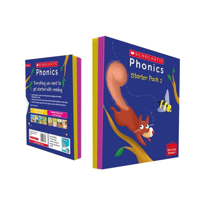 Scholastic Phonics for Little Wandle: Starter Pack 2. Decodable Phonic Books for Ages 4 6 (Phonics Book Bag Readers)