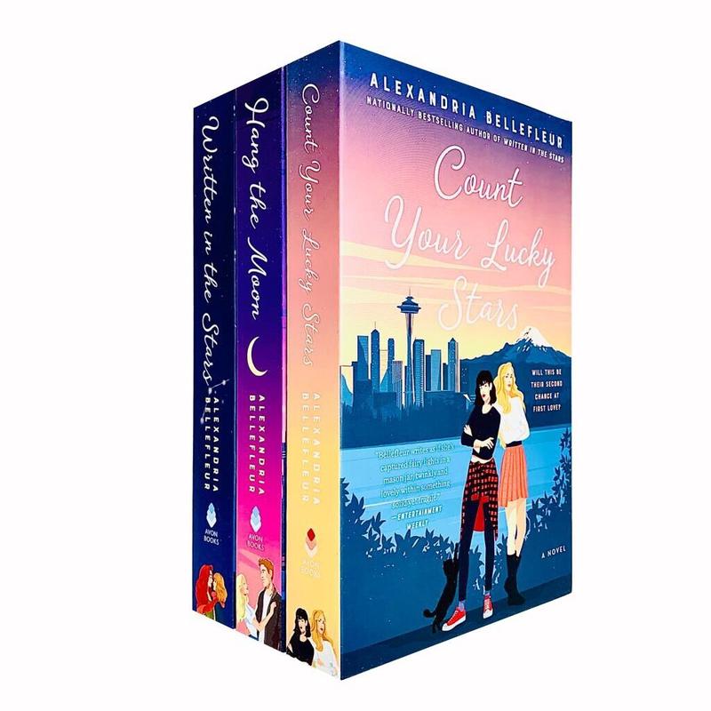 Written in the Stars 3 Books Collection Set By Alexandria Bellefleur (Written in the Stars, Hang the Moon & Count Your Lucky Stars)