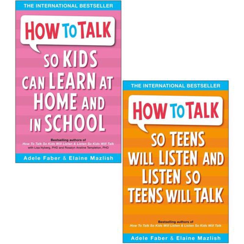 Adele Faber How to Talk Series Collection 2 Books Set | How to Talk so Kids Can