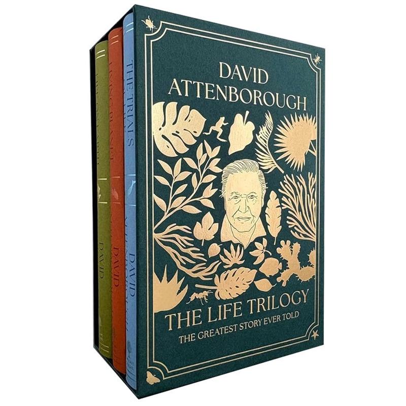 The Life Trilogy 3 Books Collection Box Set by David Attenborough (Life on Earth, Living Planet & The Trials of Life)