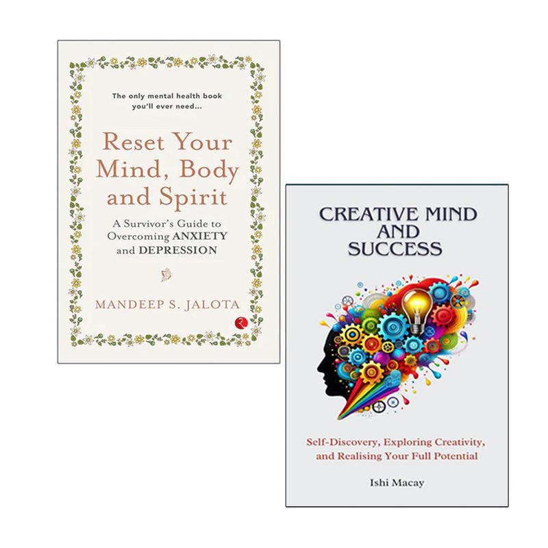 Creative Mind And Success, RESET YOUR MIND 2 Books Collection Set