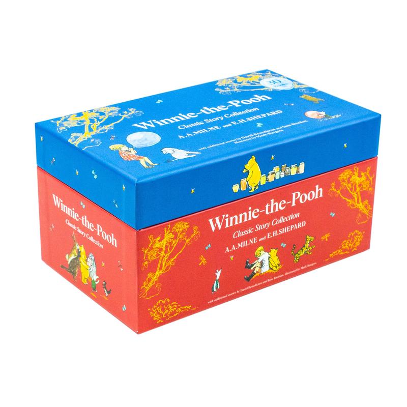 Winnie-the-Pooh Classic Story Collection (30-copy box): The Perfect Gift for Fans of Milne's Original, Definitive Illustrated Classic Stories And Favourite Sequel Stories.