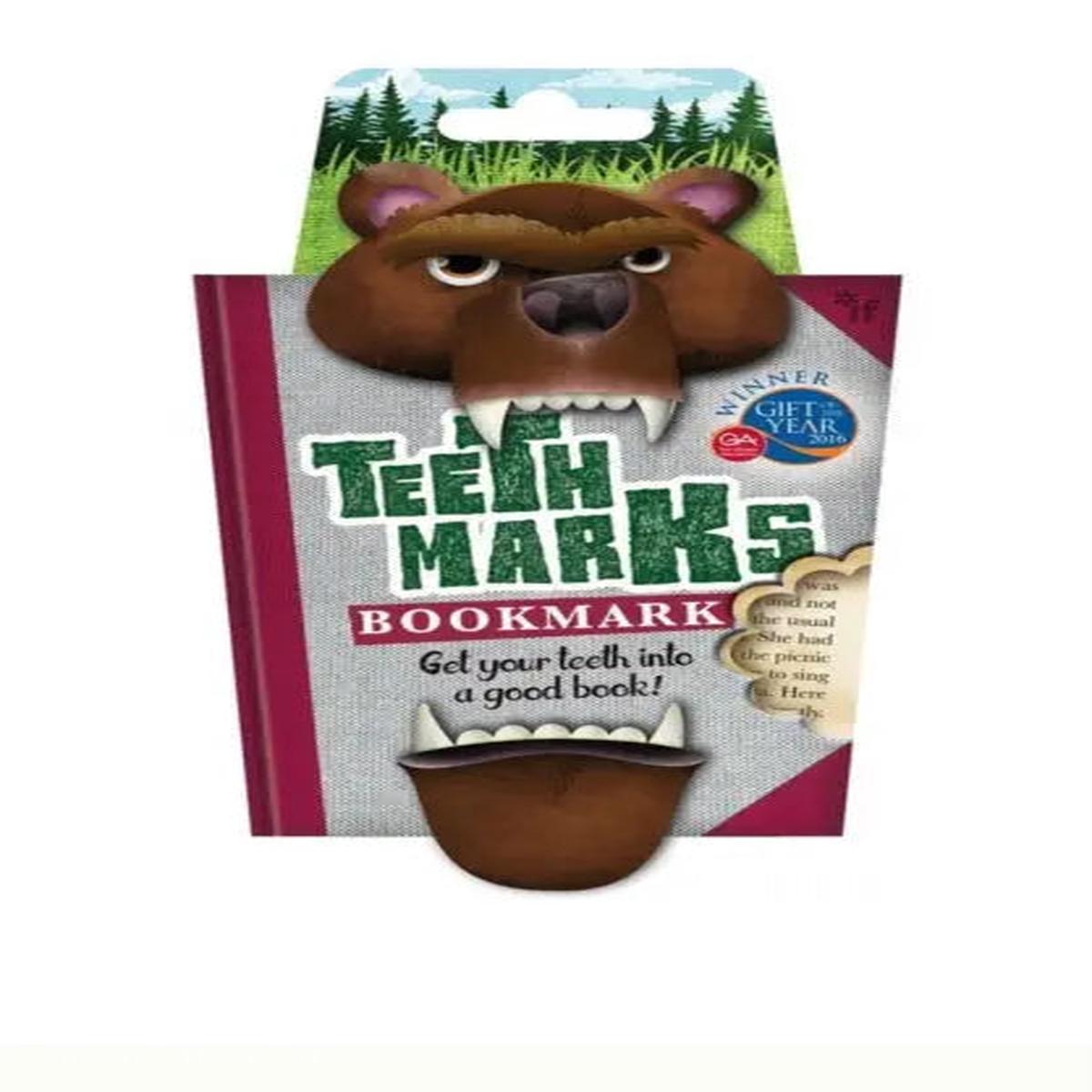 Teeth Marks Bookmark Bear