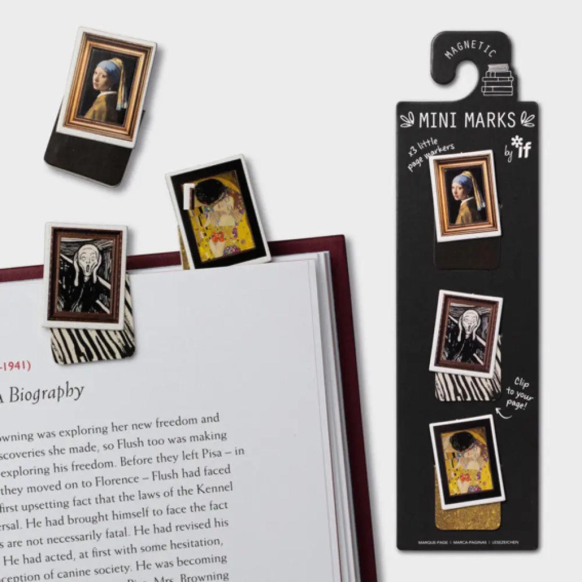 Mini Marks Magnetic Page Marks Framed Classics