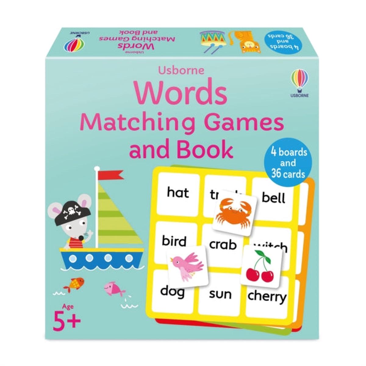 Words Matching Games and Book by Nolan, Kate