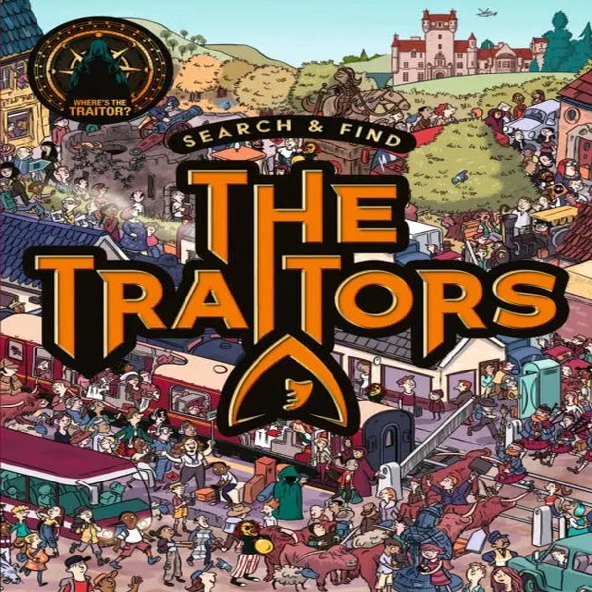 Search and Find: The Traitors : The official puzzle book based on the gripping gameplay of The Traitors  The perfect stocking filler gift for families, teens and adult fans of the hit TV s