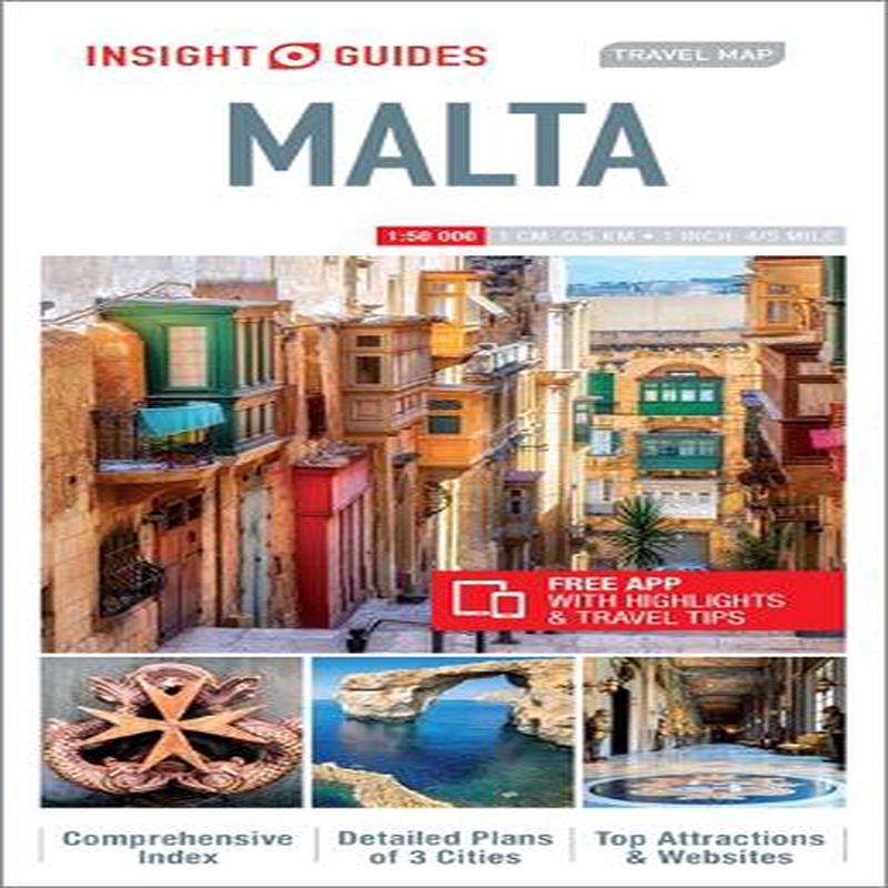 Insight Guides Travel Maps Malta