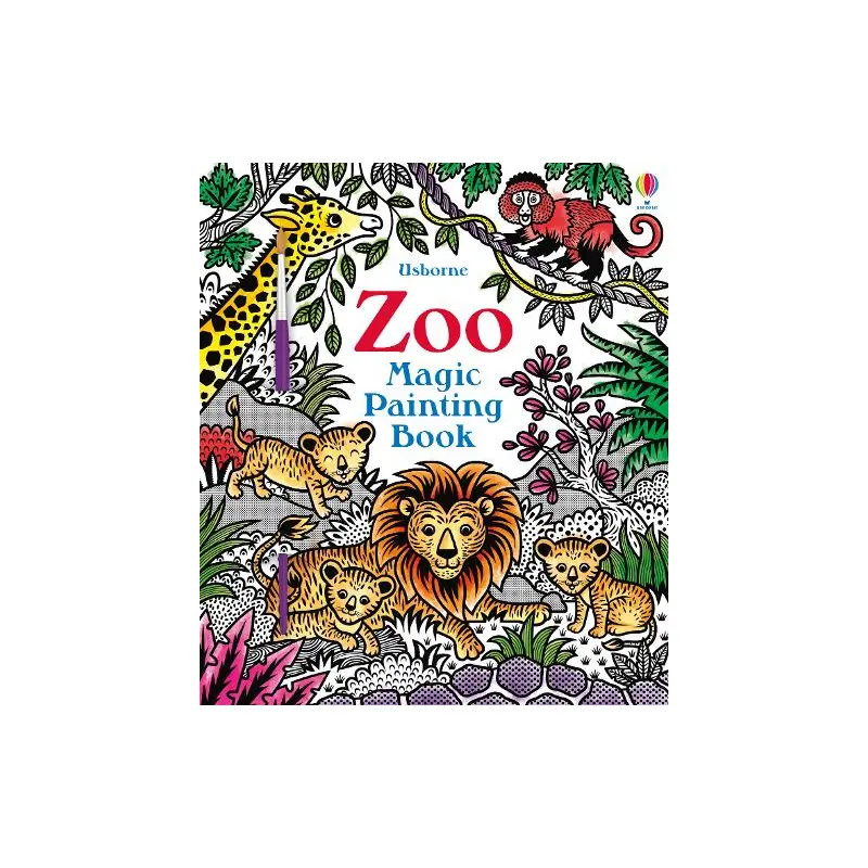 Zoo Magic Painting Book